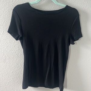 Talbots size medium short sleeve black T-shirt